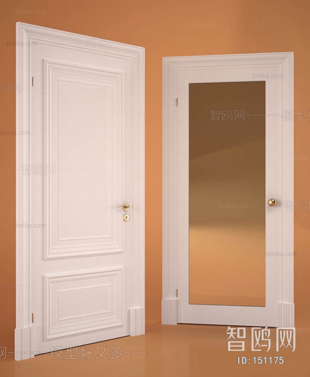 European Style Solid Wood Door