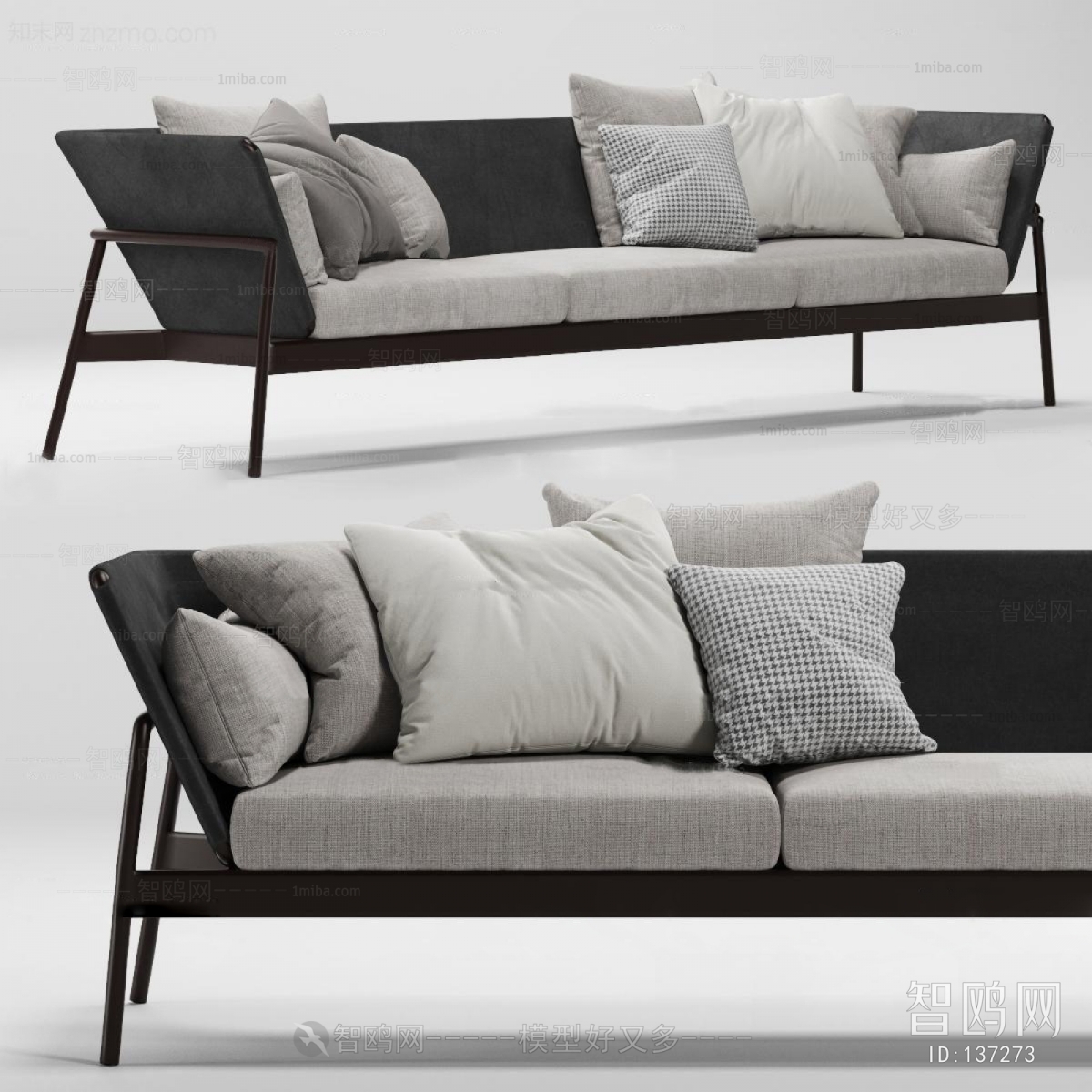 Modern Three-seat Sofa