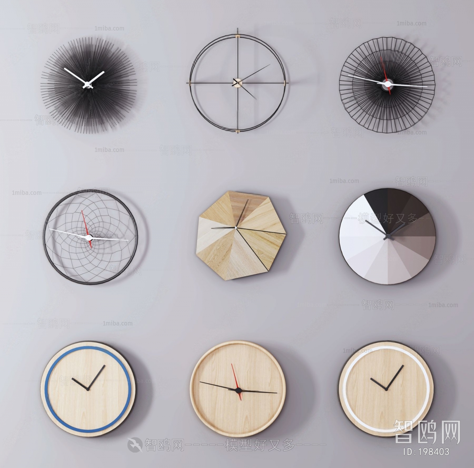 Nordic Style Clocks And Watches