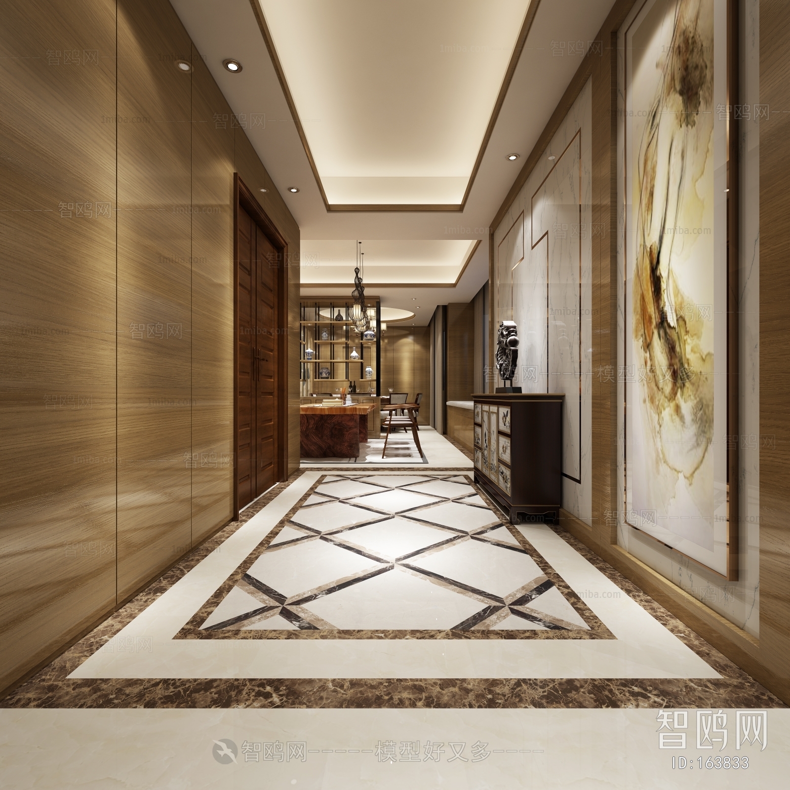 Modern Hallway