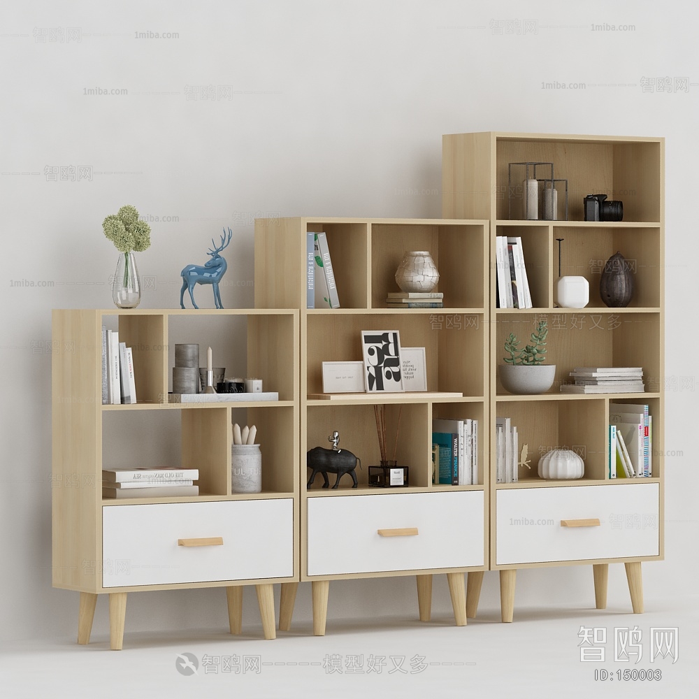 Nordic Style Bookcase