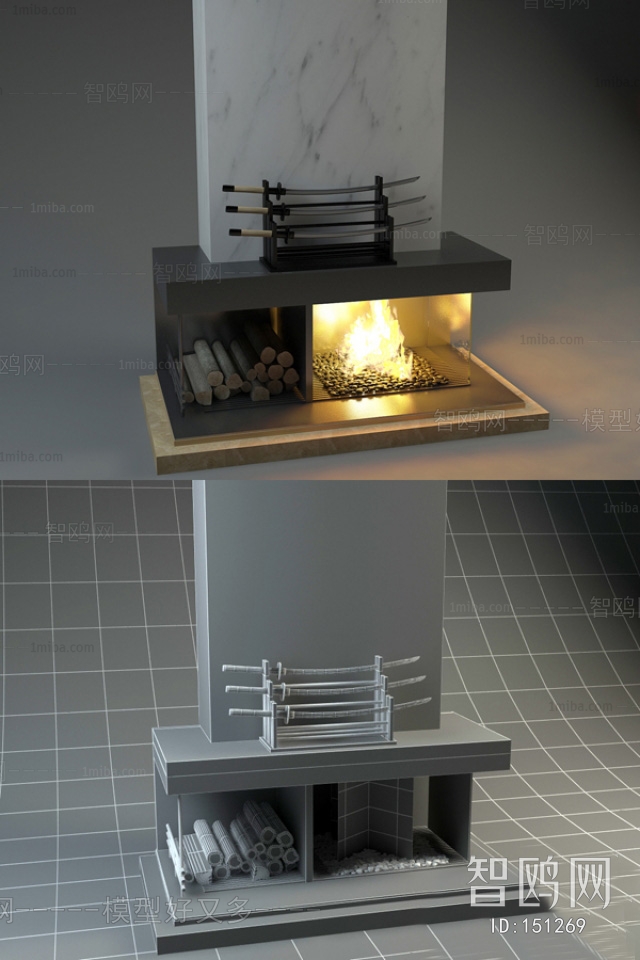 Modern Fireplace