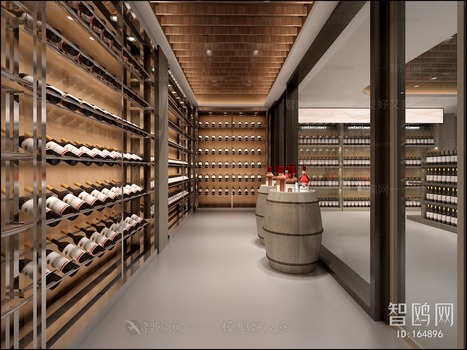 Modern Wine Cellar/Wine Tasting Room