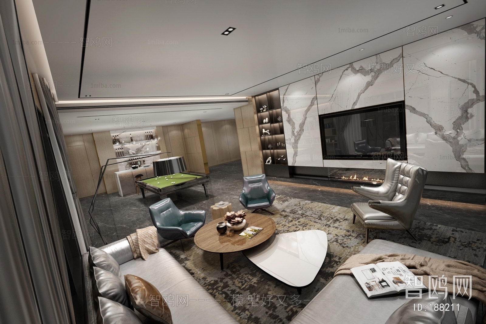 Modern A Living Room