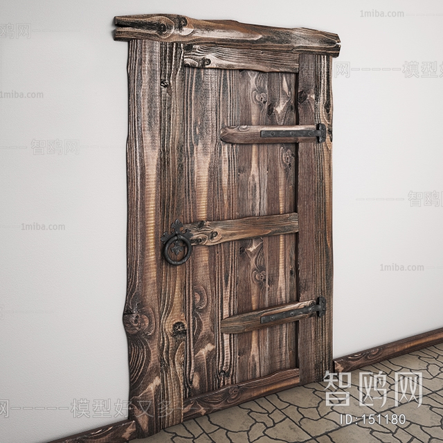 European Style Solid Wood Door