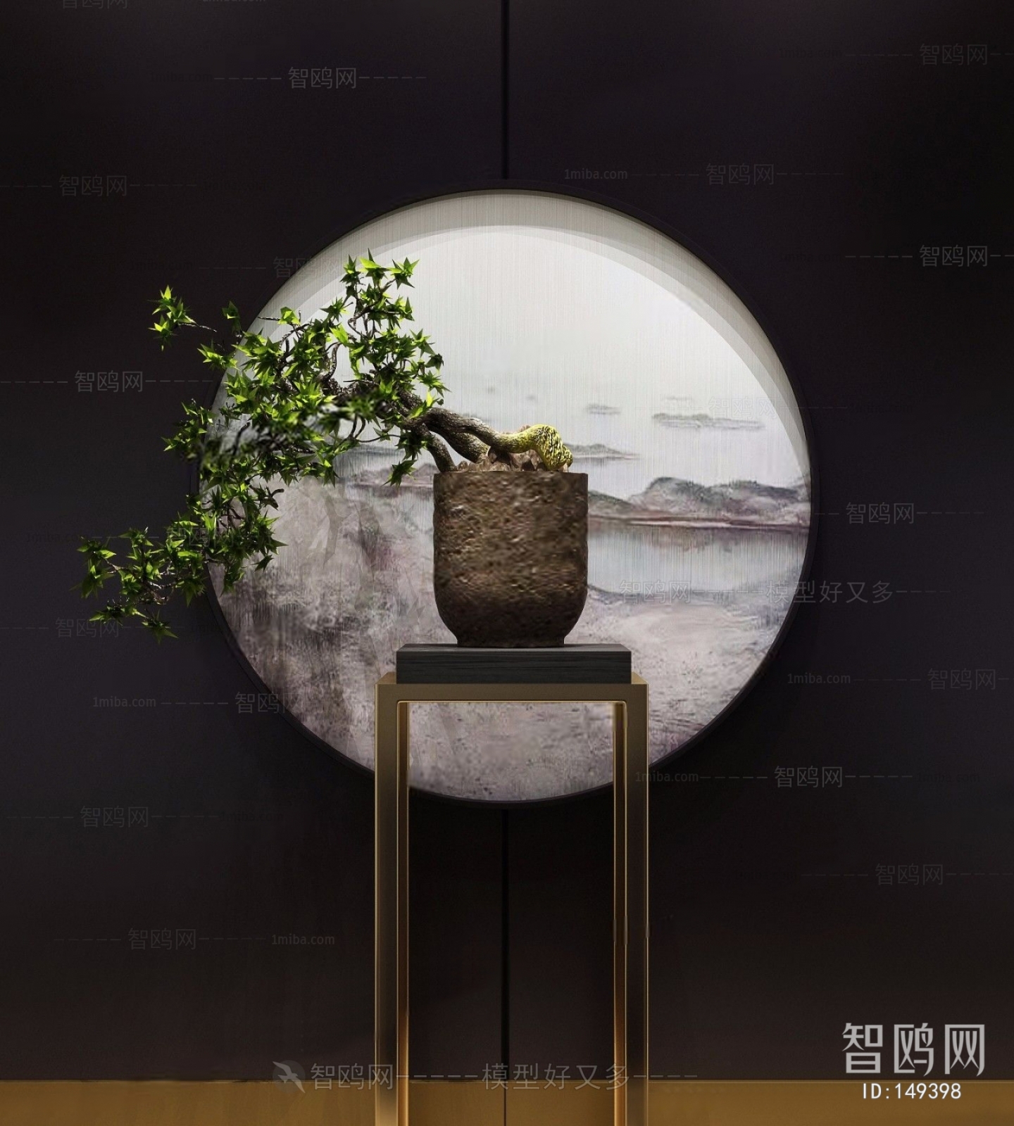 New Chinese Style Bonsai