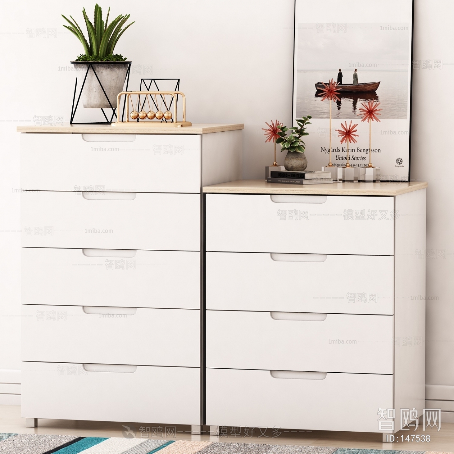 Nordic Style Chest Of Drawers