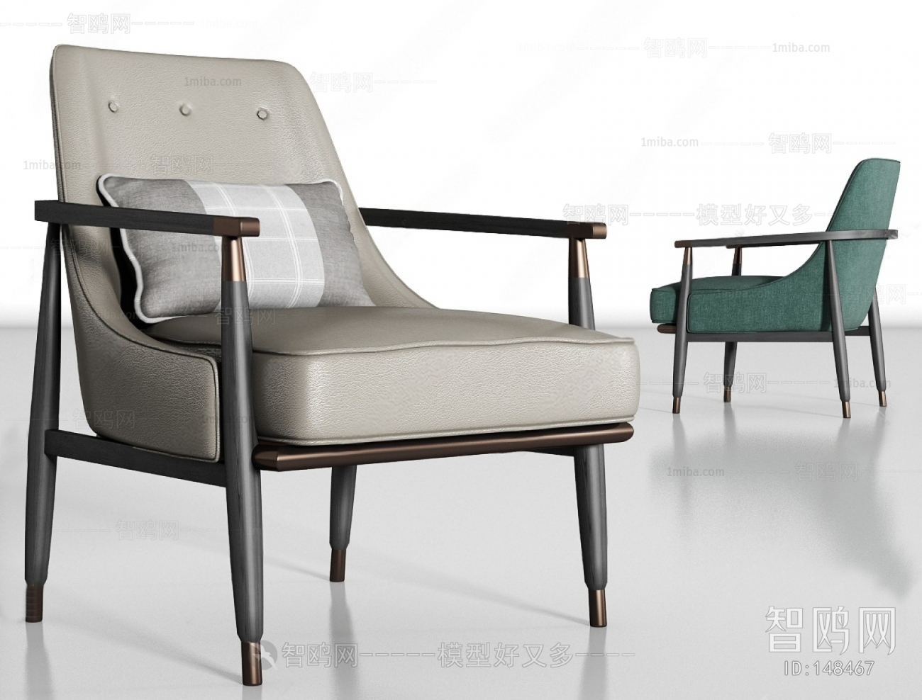 New Chinese Style Single Chair