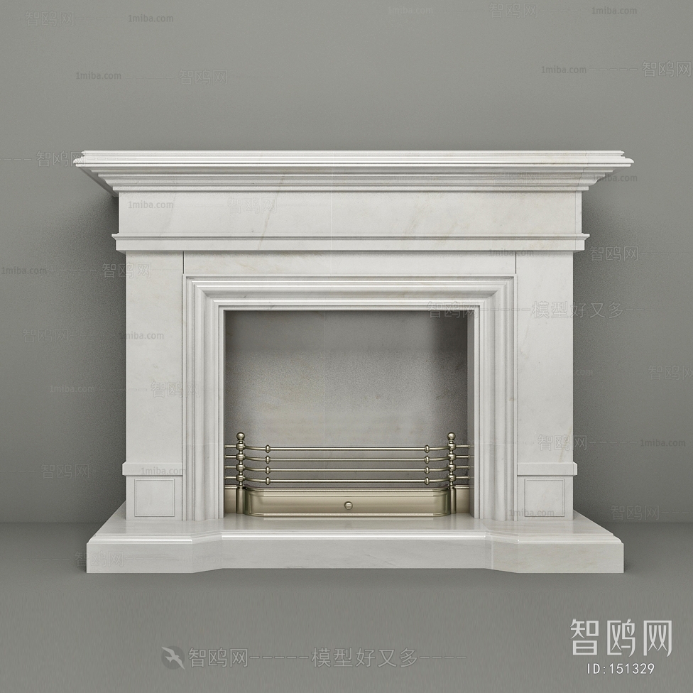 European Style Fireplace