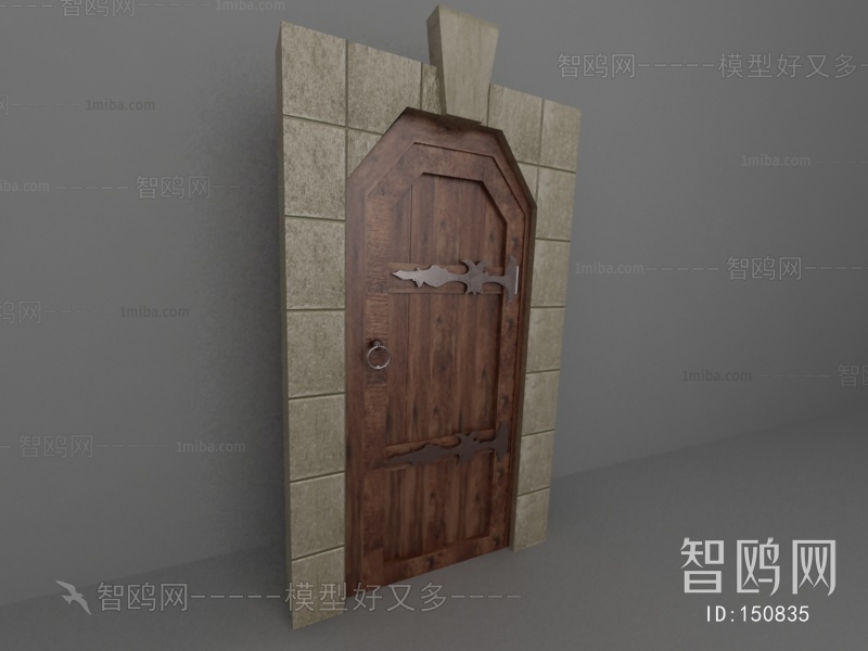 European Style Solid Wood Door