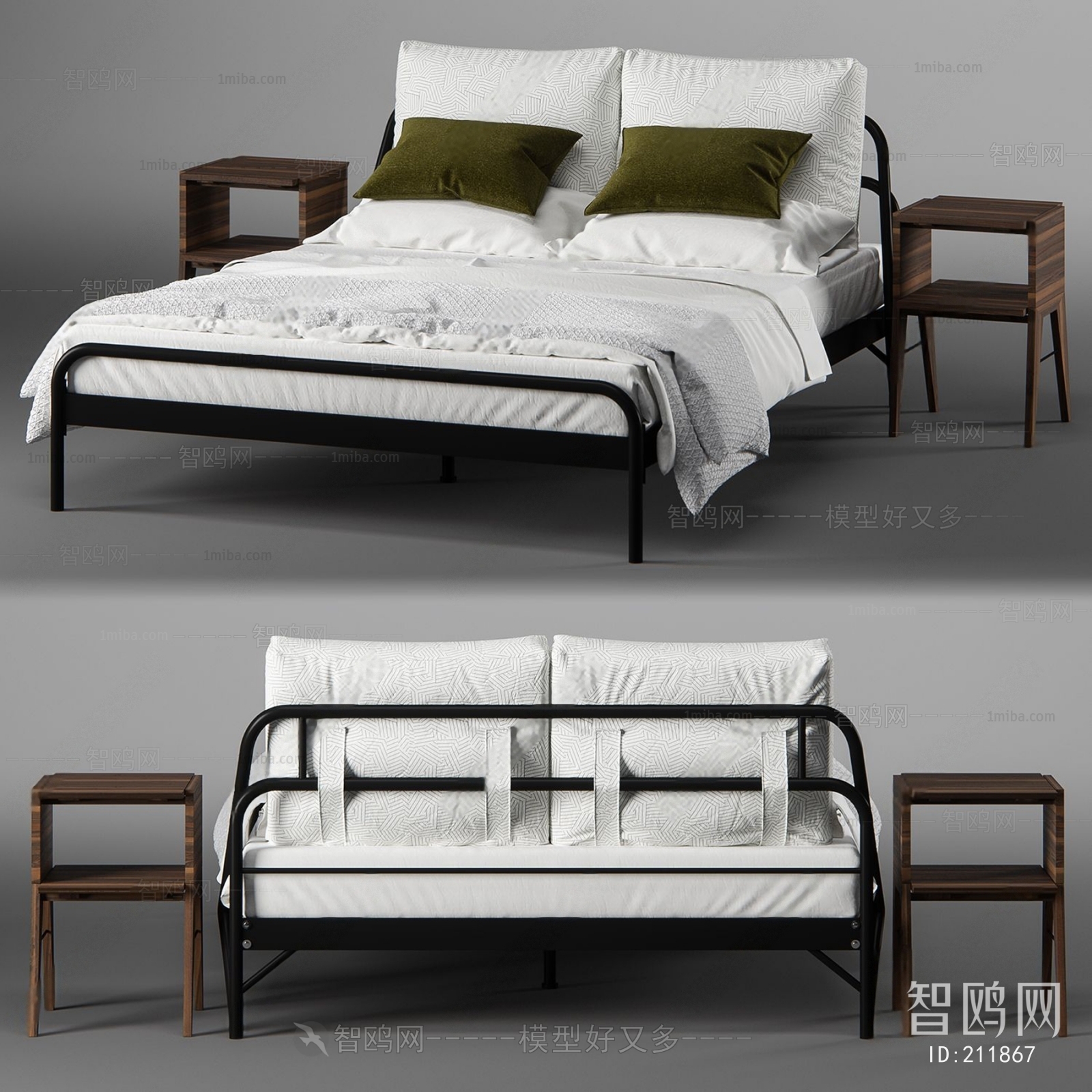 Modern Double Bed