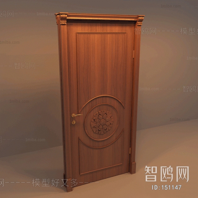 European Style Solid Wood Door