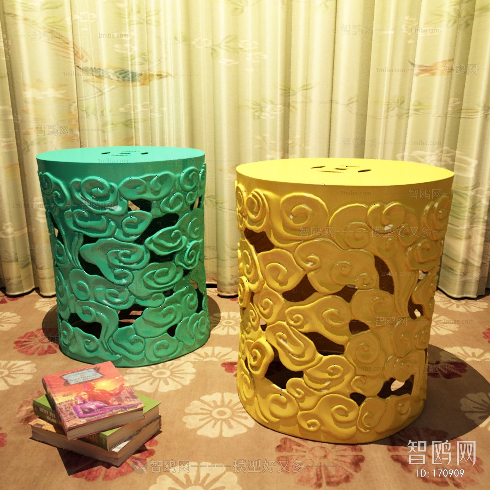 Chinese Style Stool