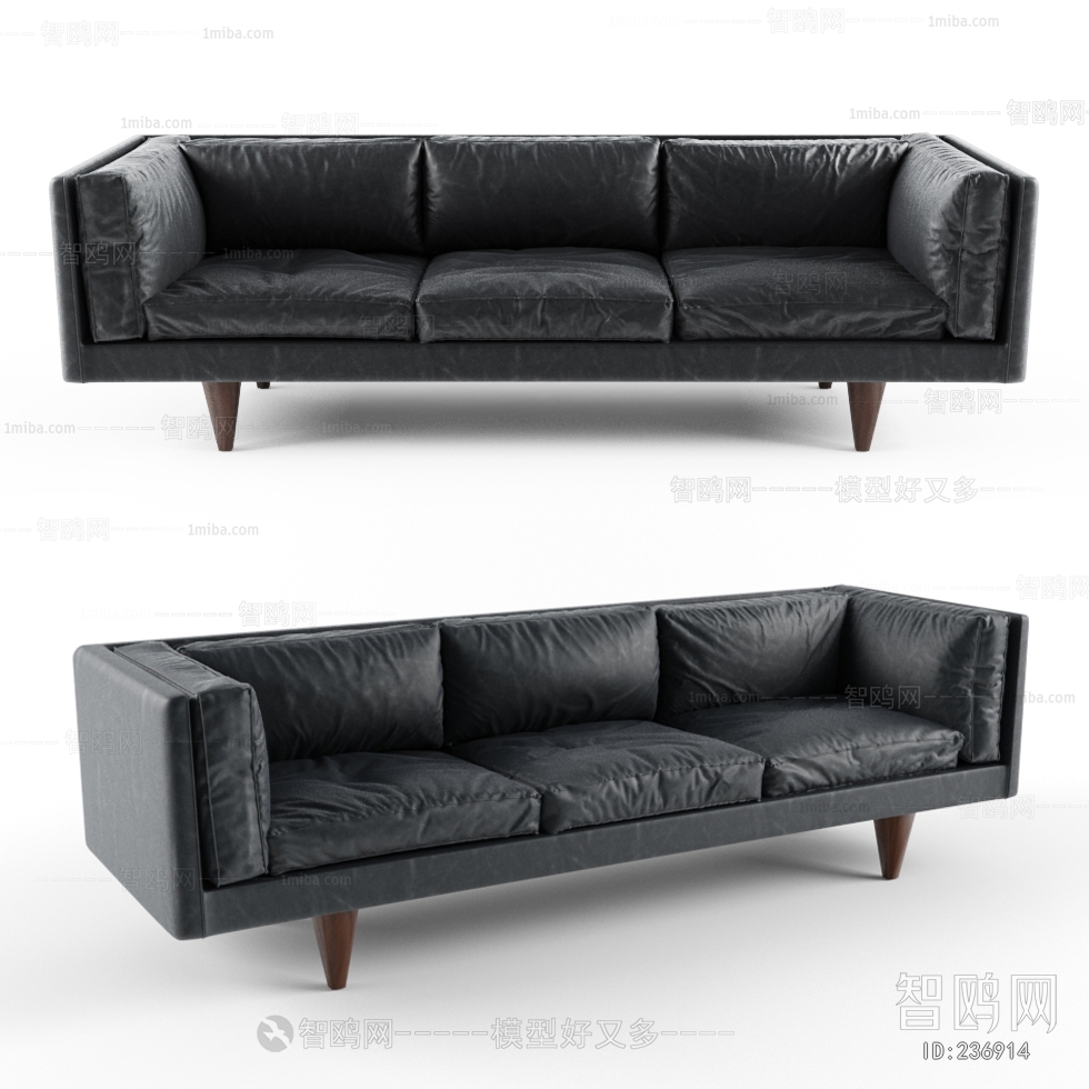 Modern Three-seat Sofa