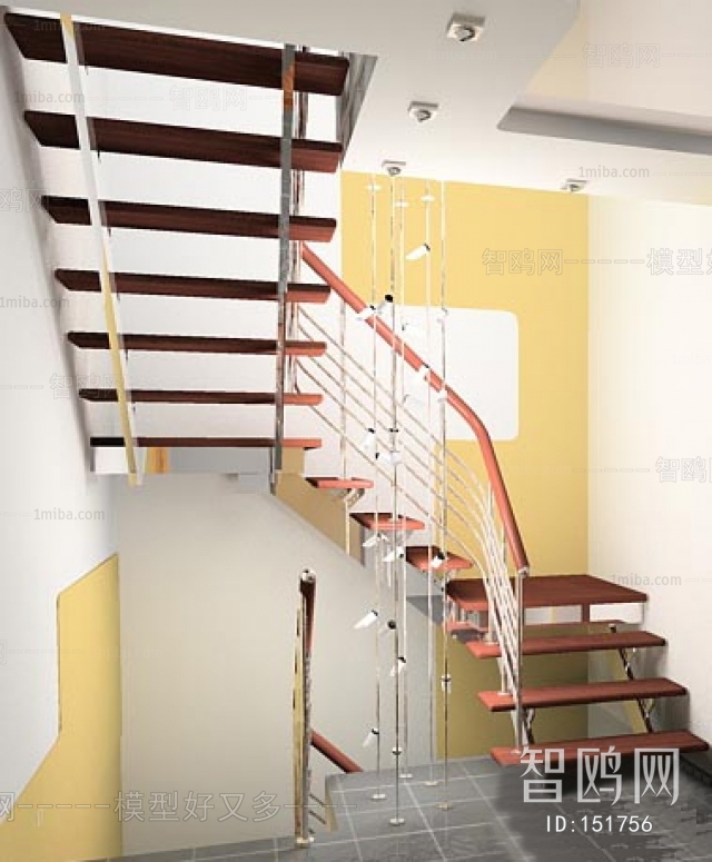 Modern Stair Balustrade/elevator