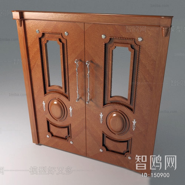 European Style Solid Wood Door