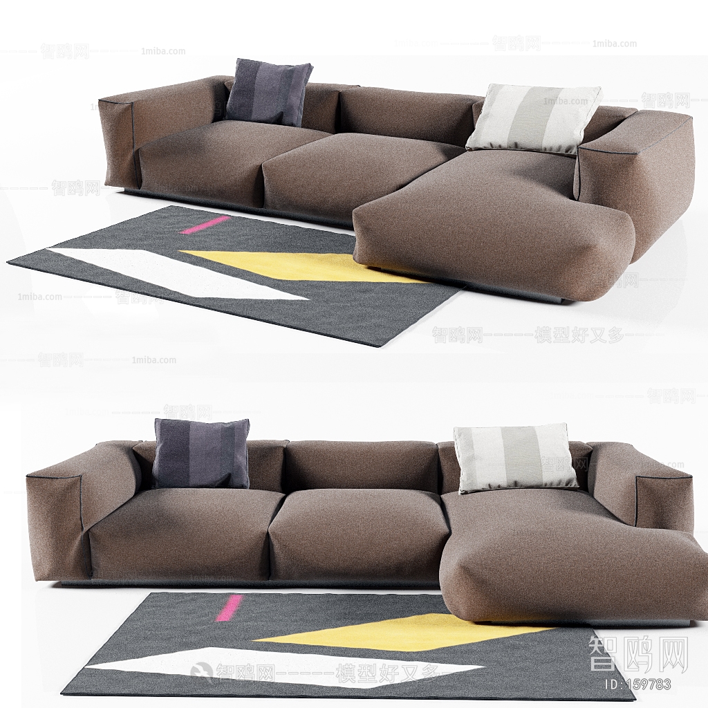 Modern Multi Person Sofa