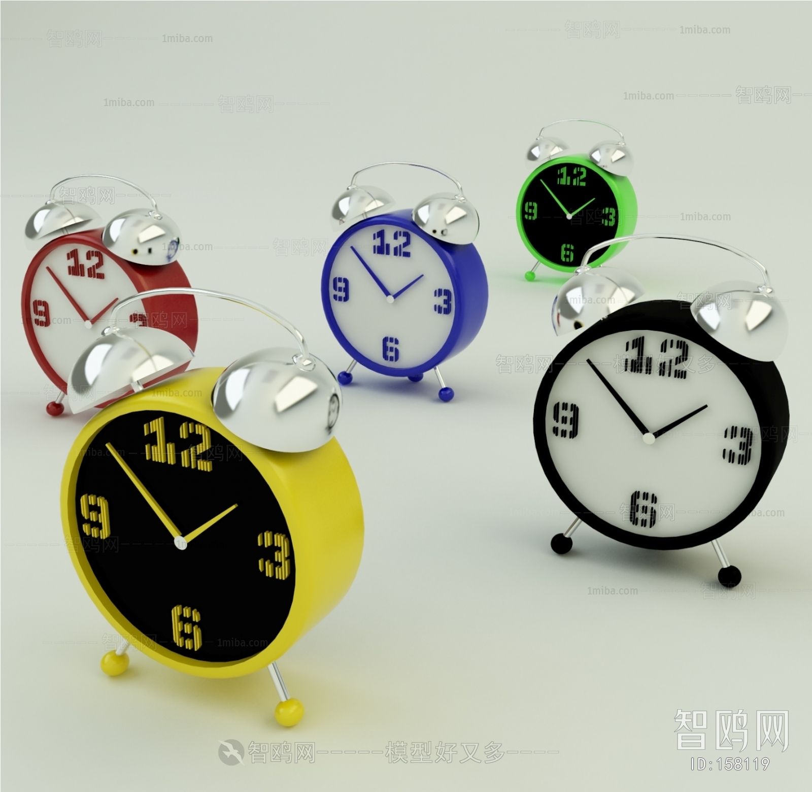 Modern Clocks And Watches