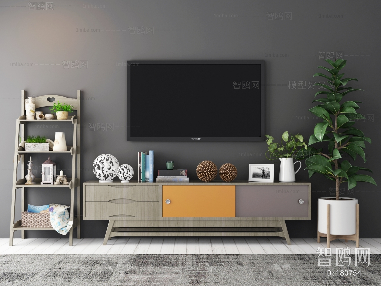 Nordic Style TV Cabinet