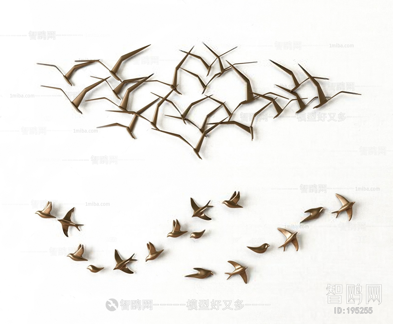 新中式飞鸟壁饰