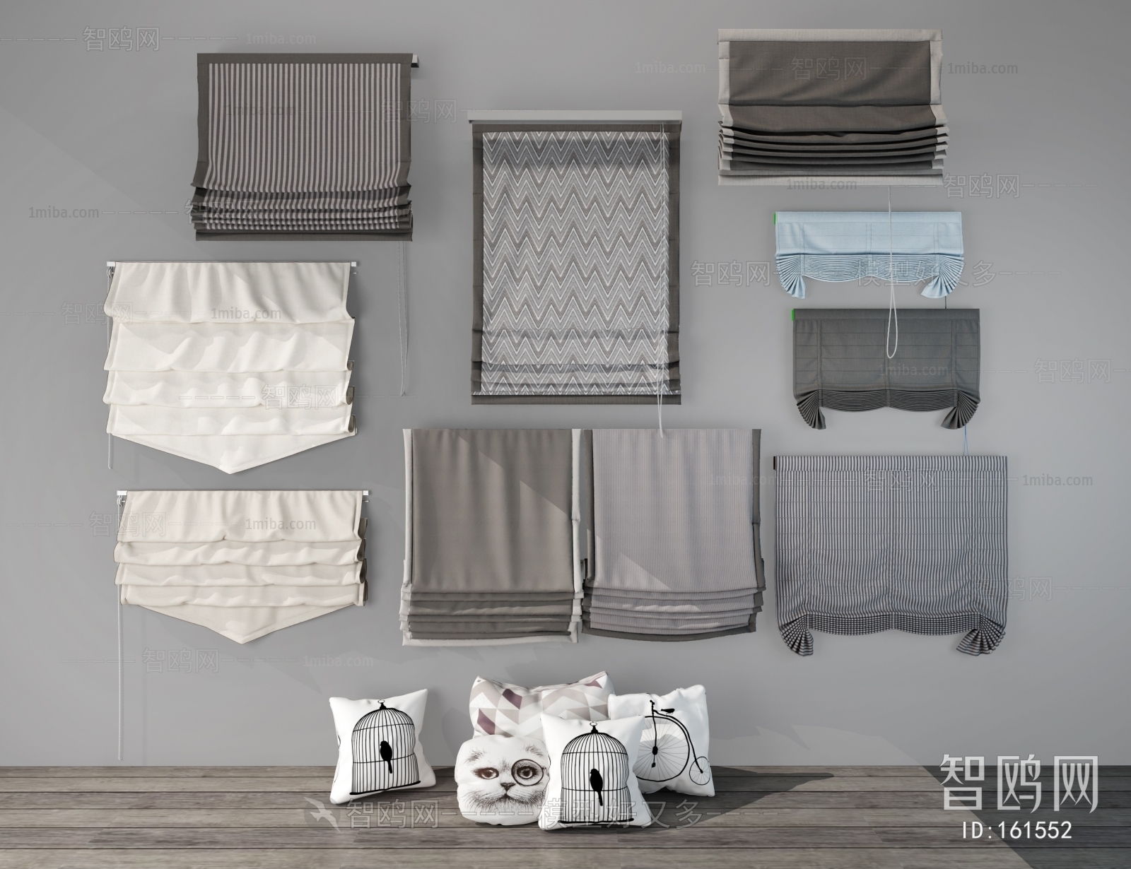 Modern Folding Curtain