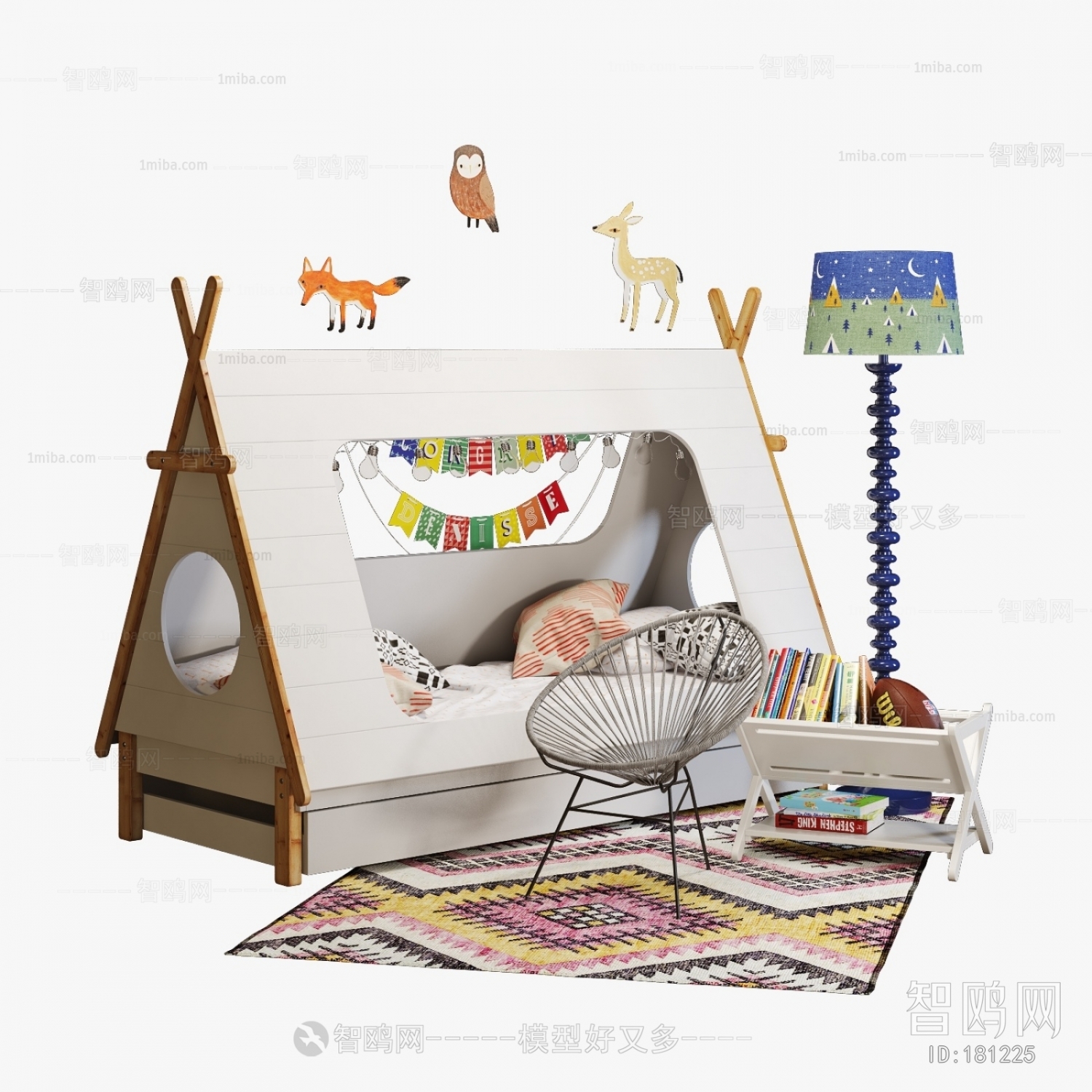 Nordic Style Child's Bed