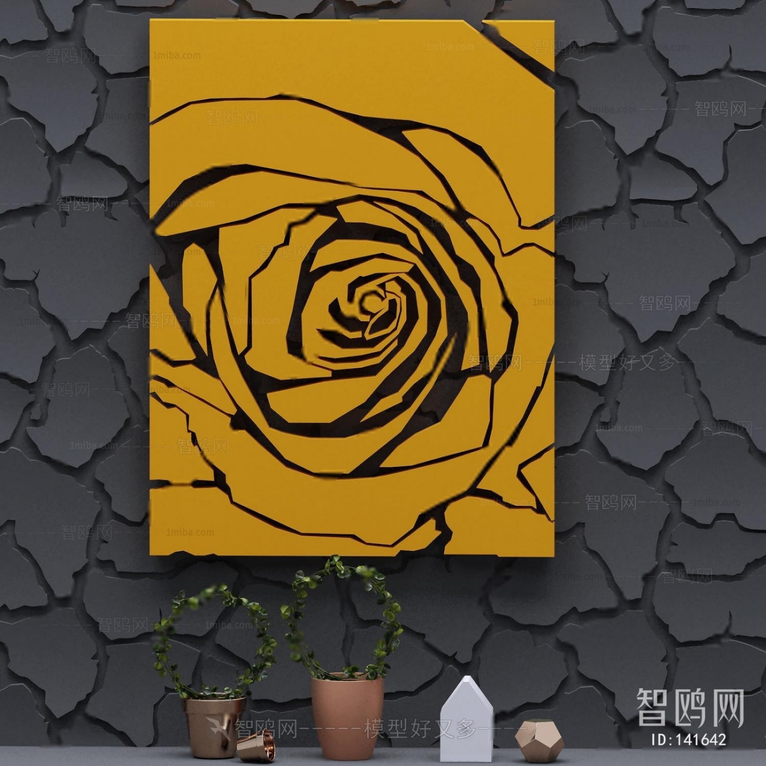 Modern Three-dimensional Physical Painting