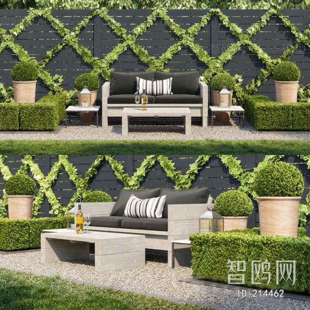 Modern Outdoor Sofa