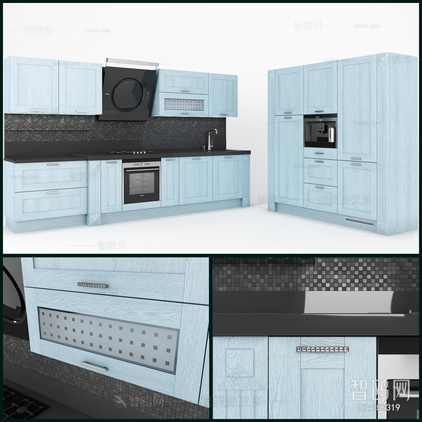 European Style Kitchen Cabinet