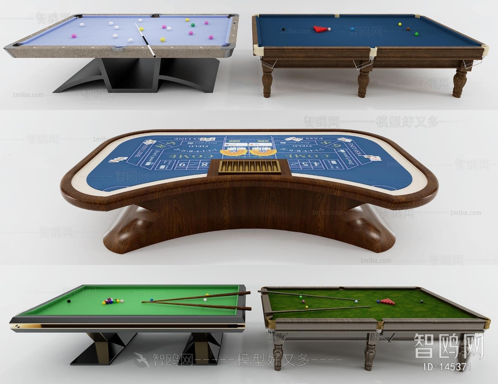 Modern Pool Table