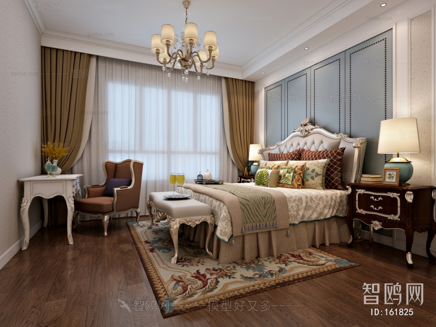 European Style Bedroom