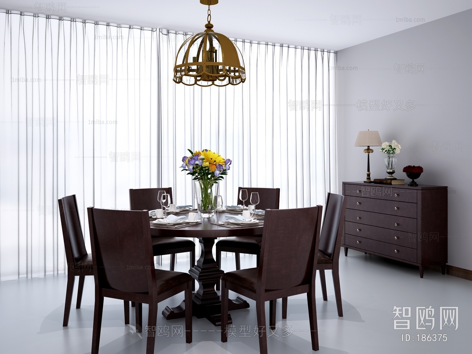 New Chinese Style Dining Table And Chairs