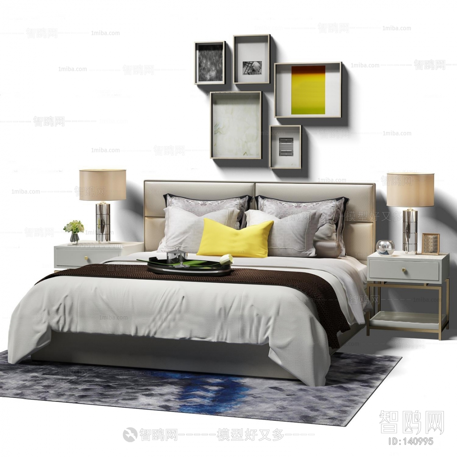 Modern Double Bed