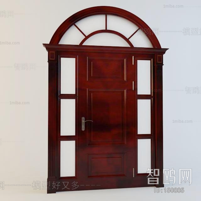 Modern Solid Wood Door