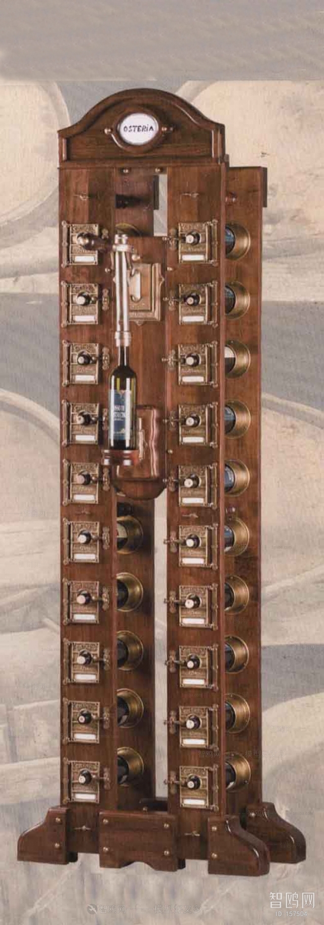 European Style Wine Cabinet