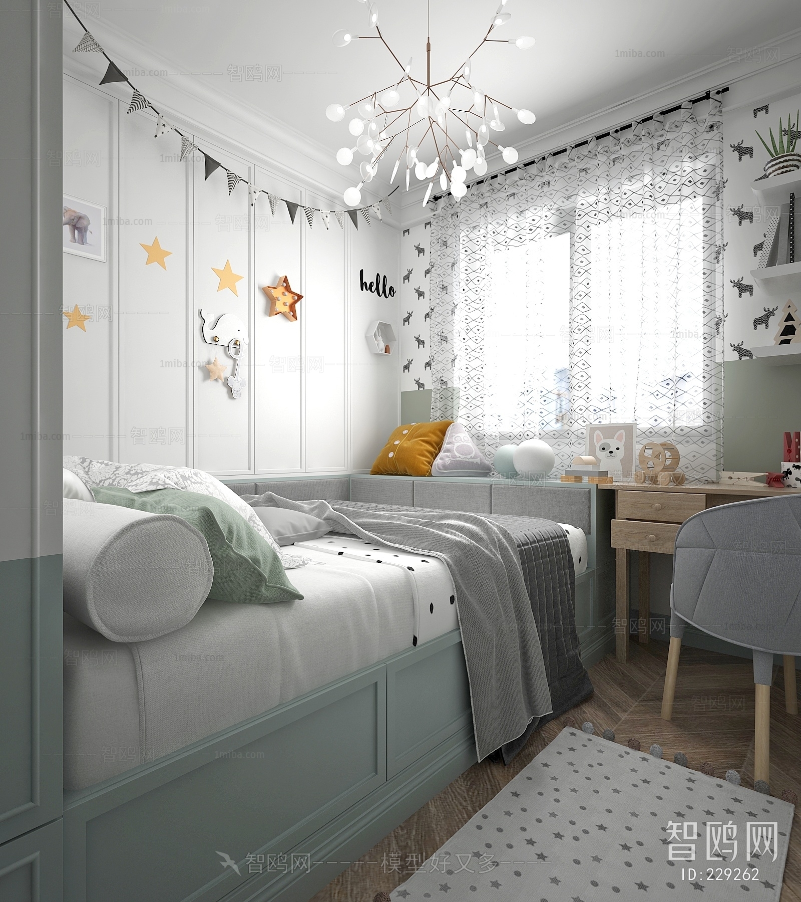 Nordic Style Children's Room