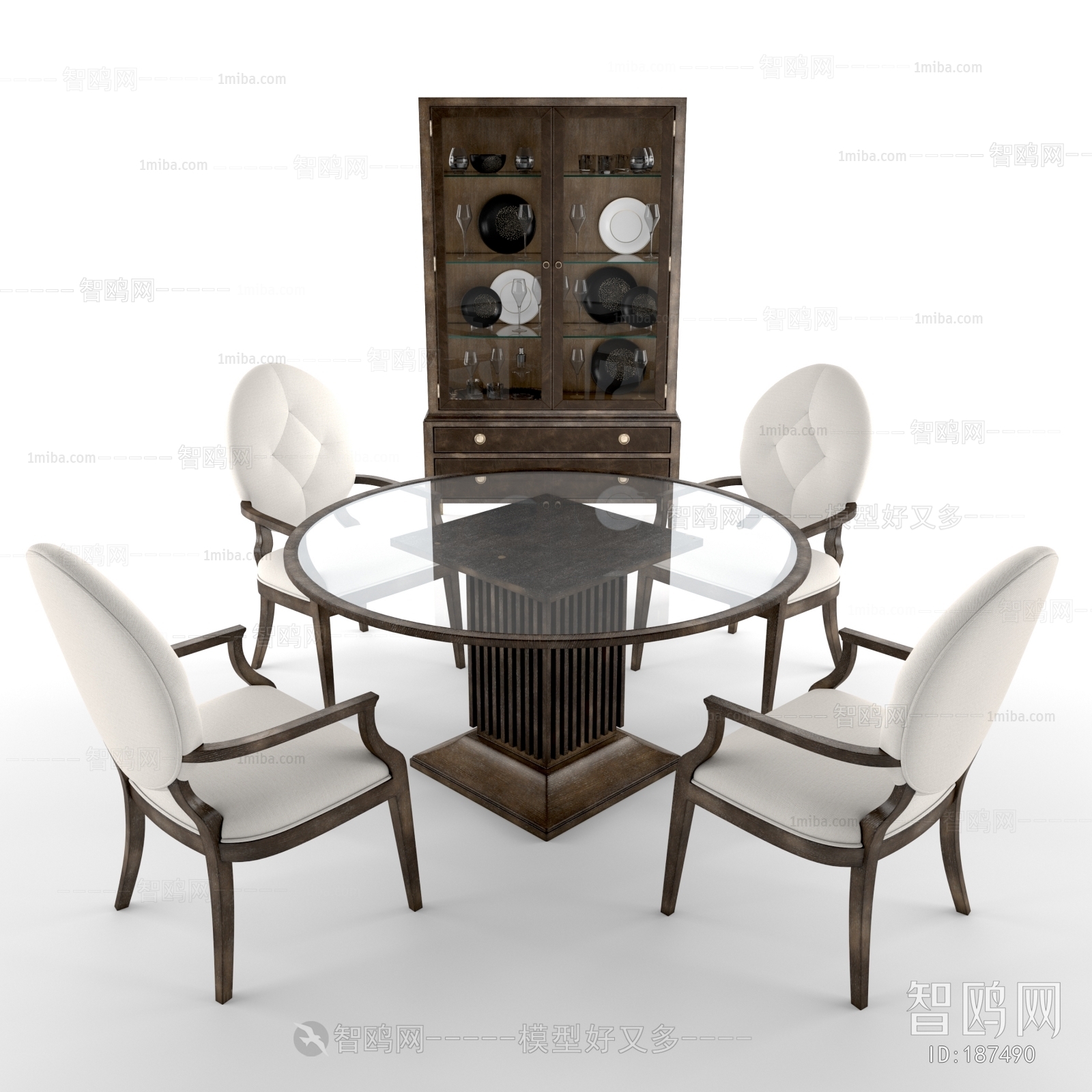 American Style Dining Table And Chairs