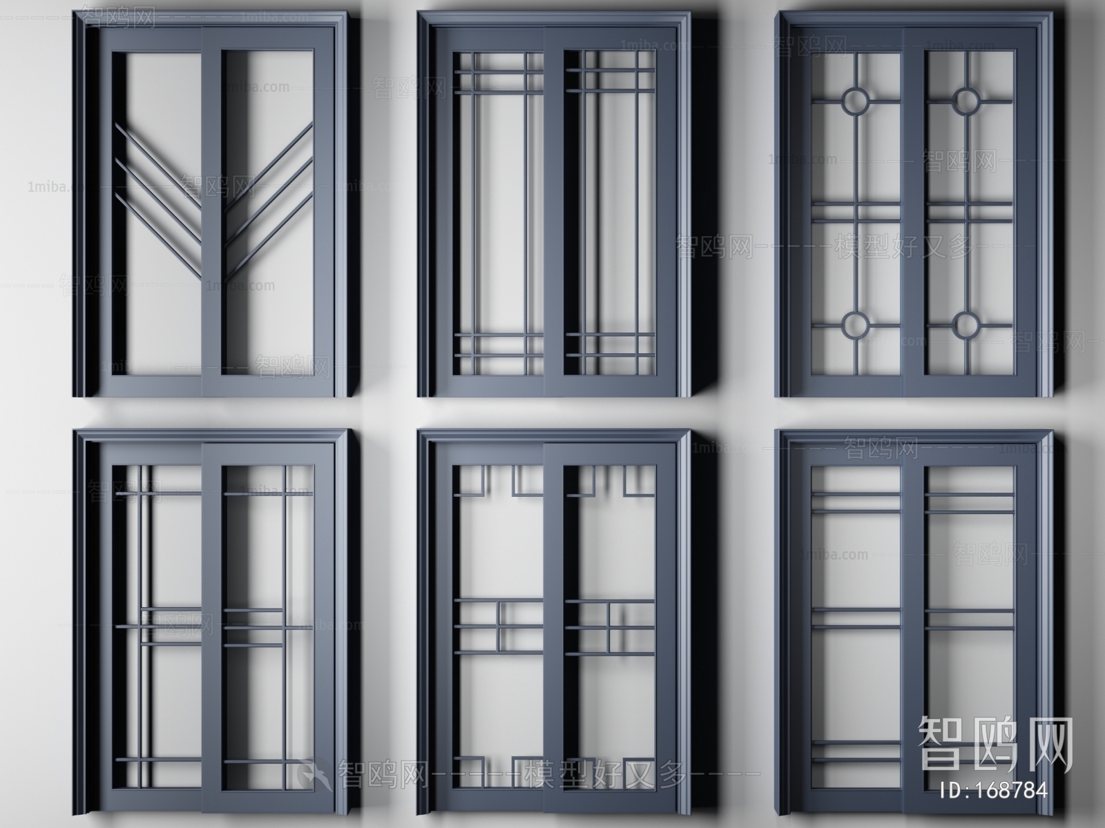 New Chinese Style Sliding Door