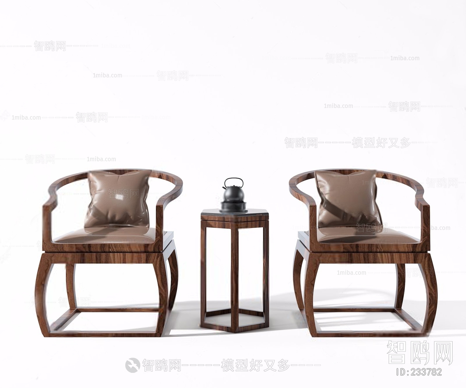 New Chinese Style Single Chair