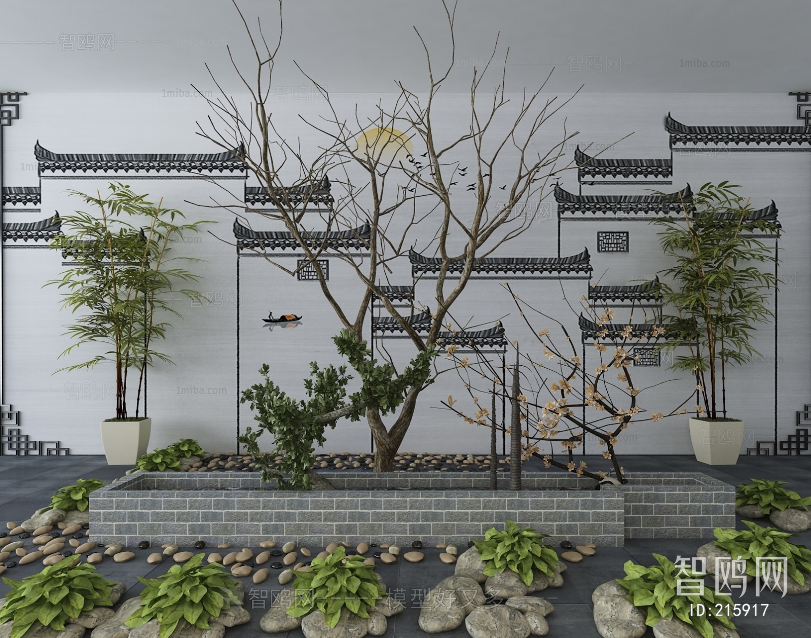 New Chinese Style Garden