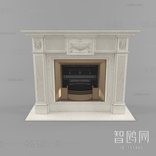 European Style Fireplace