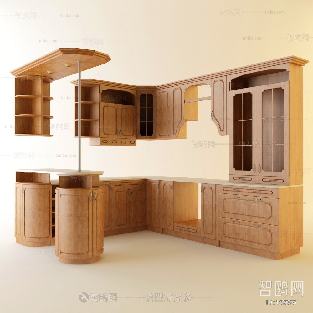 European Style Kitchen Cabinet