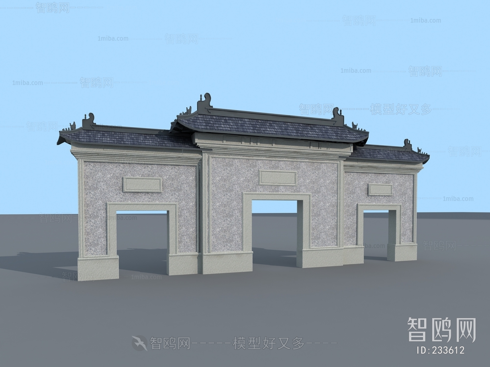 Chinese Style Building Component