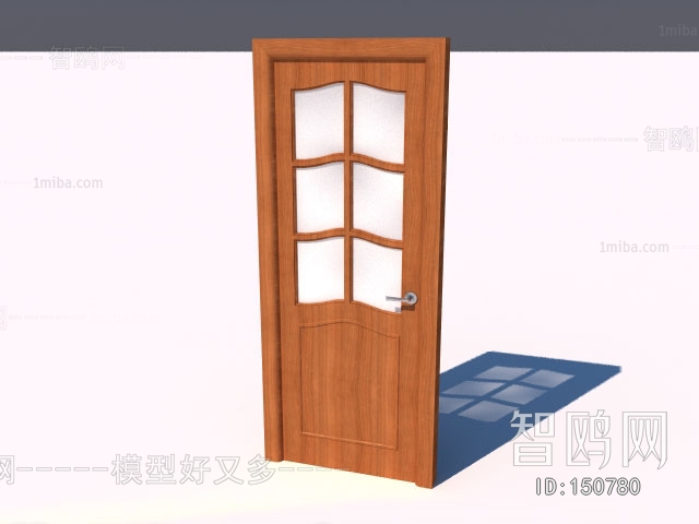 Modern Solid Wood Door