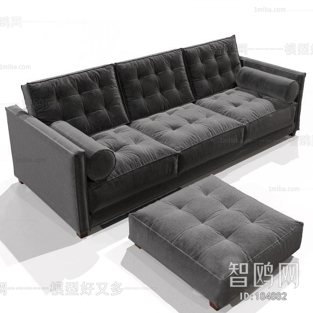 Modern Three-seat Sofa