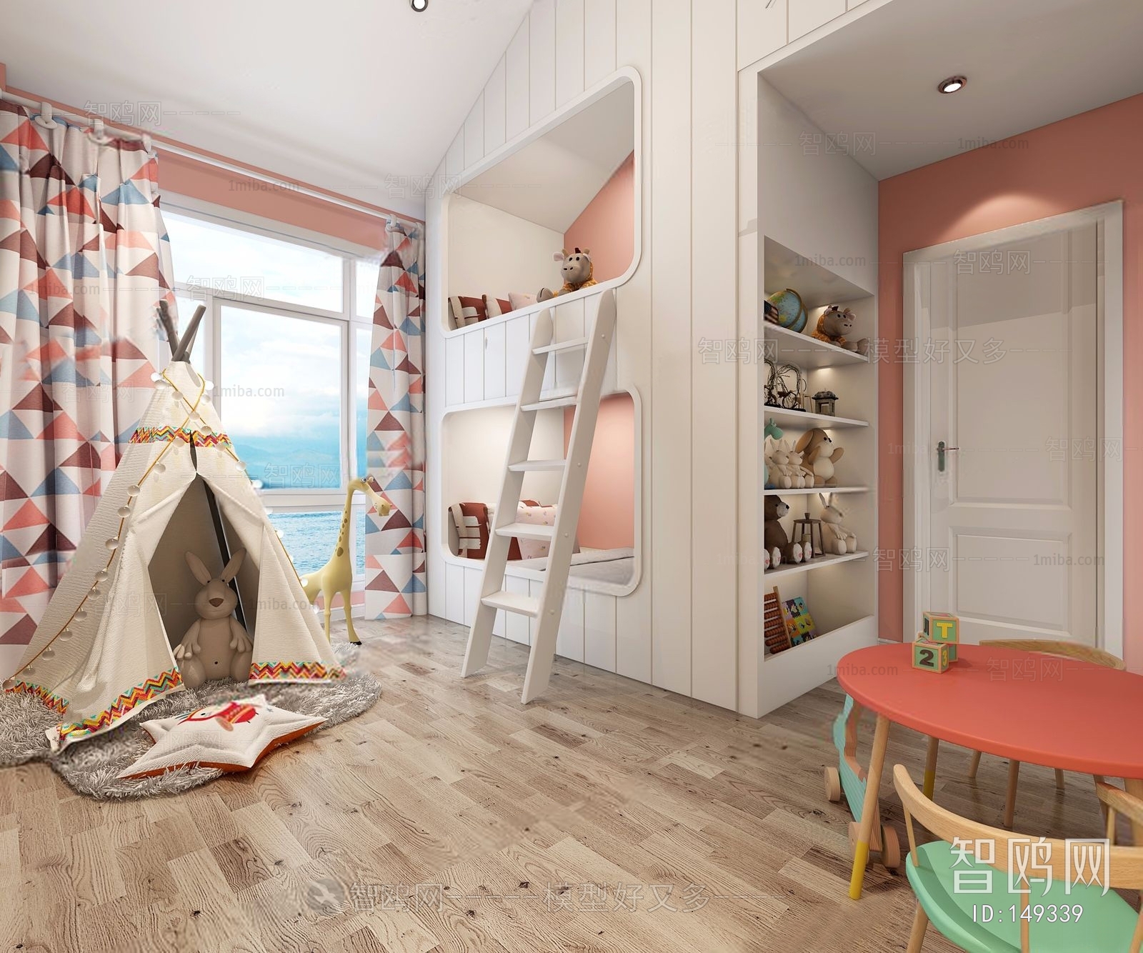 Nordic Style Children's Room