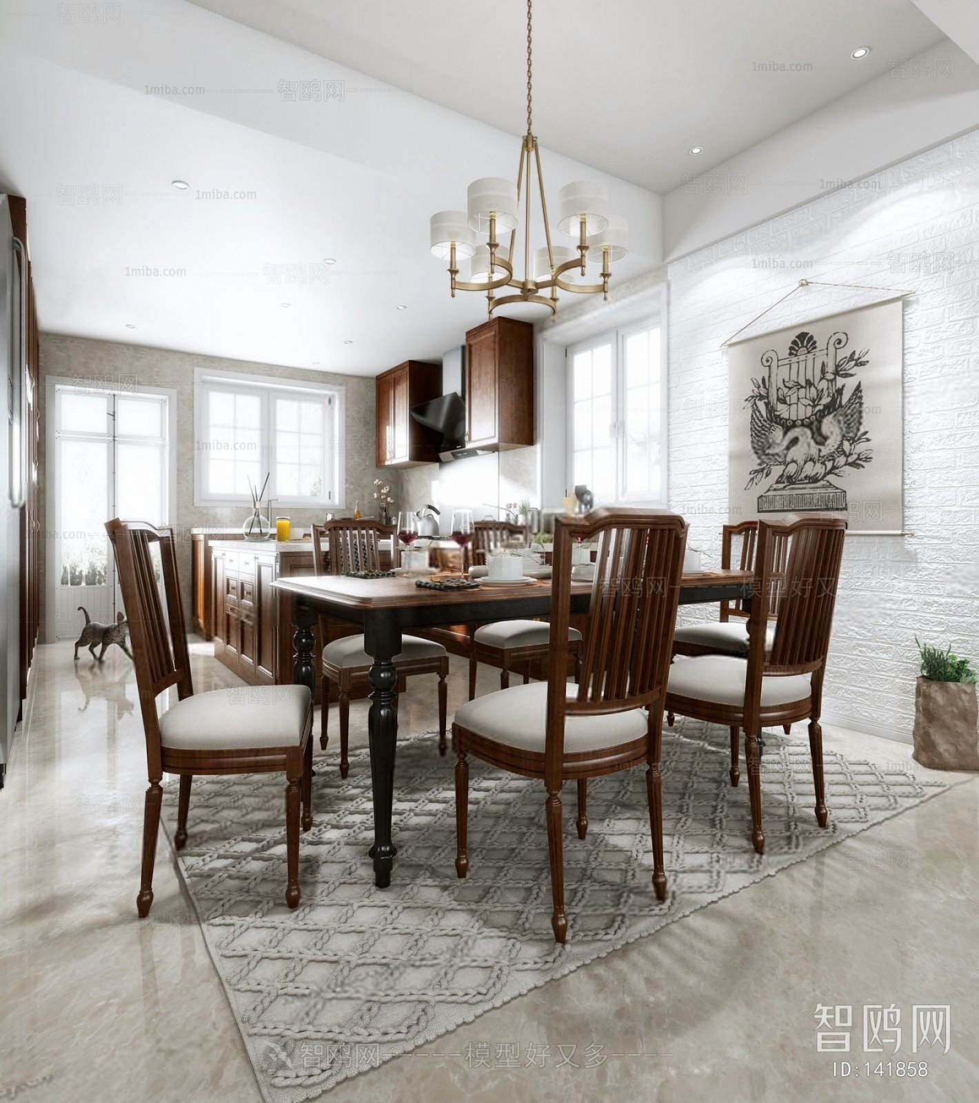 American Style Dining Room