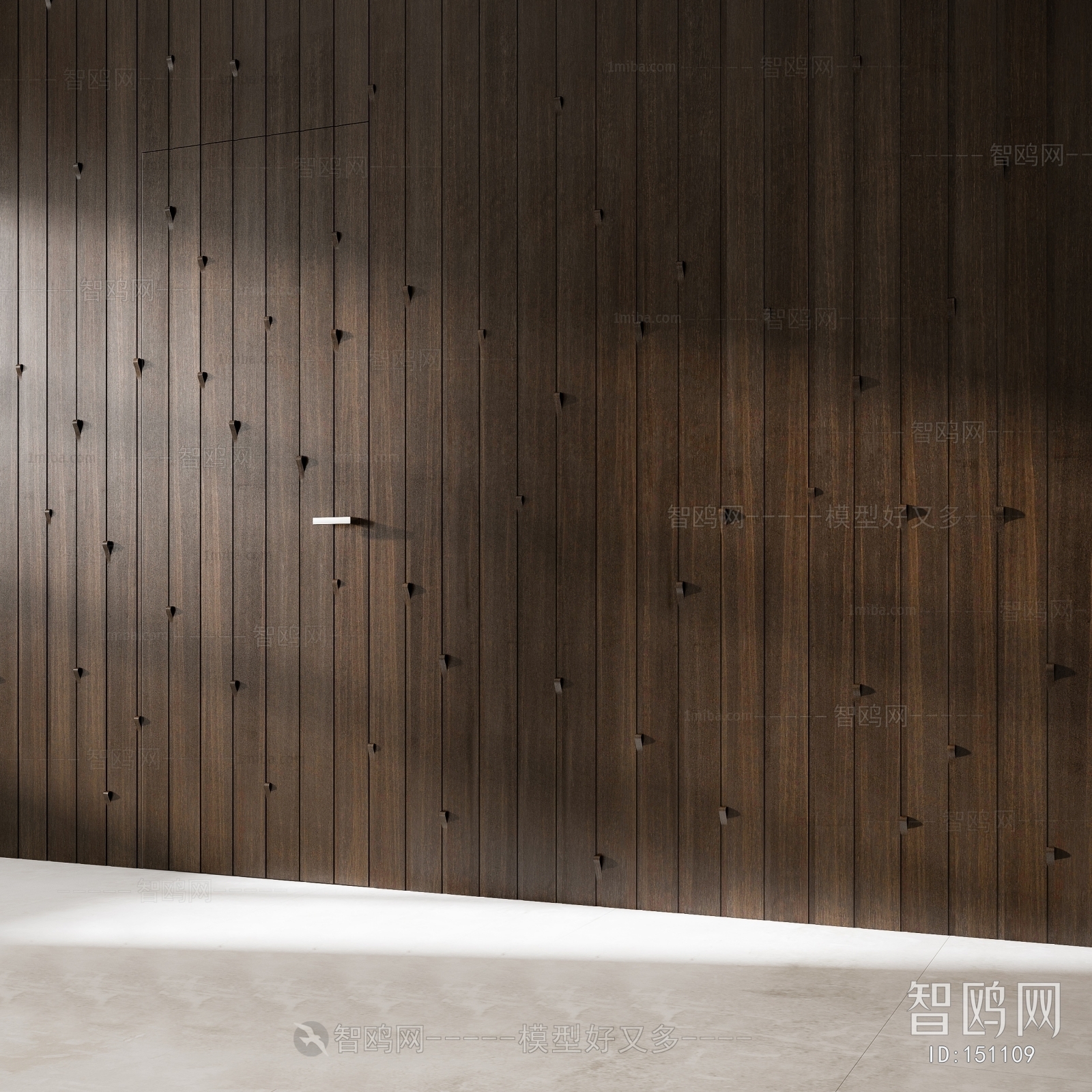 Modern Solid Wood Door