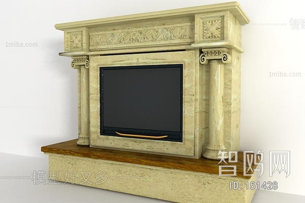 European Style Fireplace