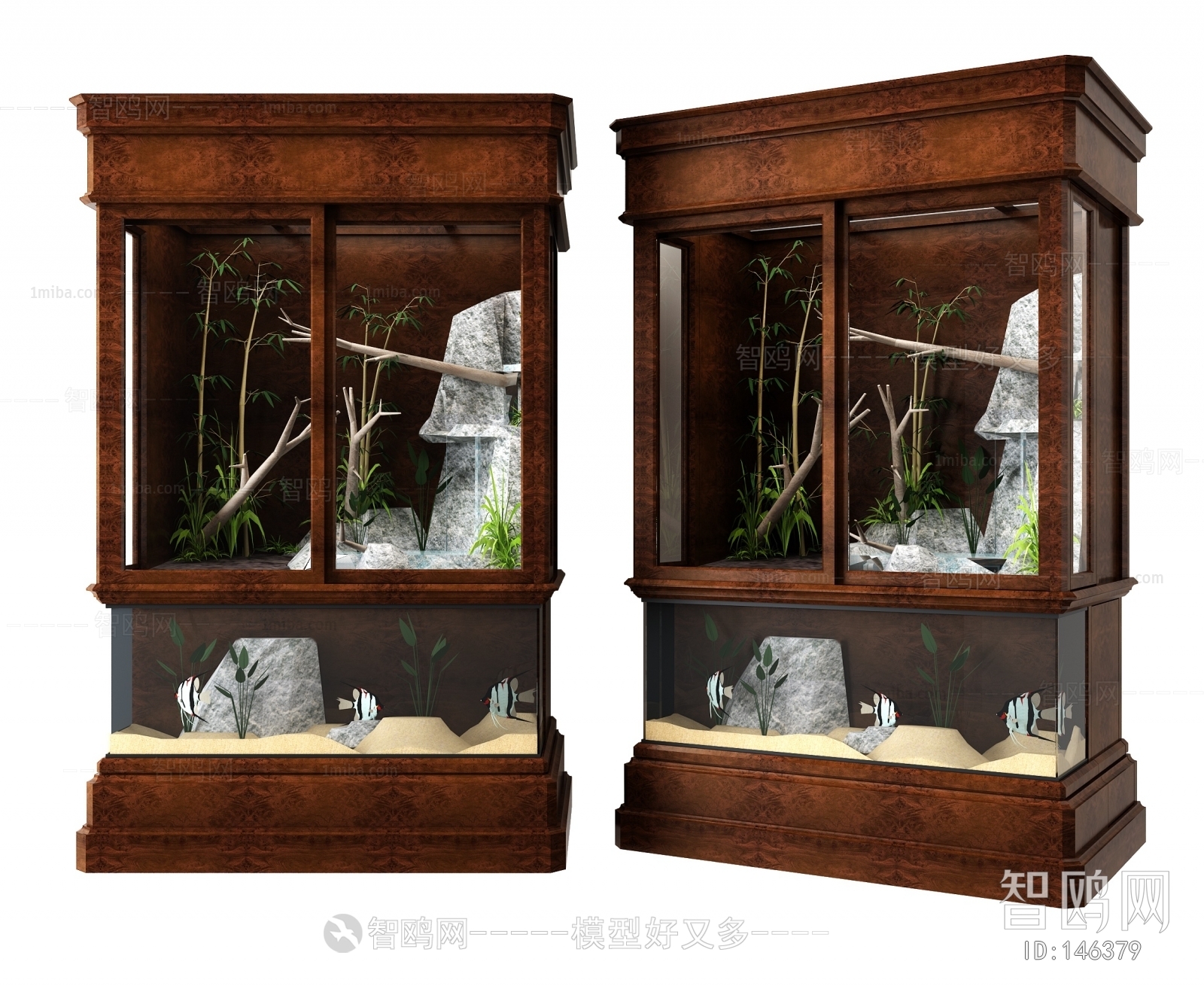 New Chinese Style Fish Tank